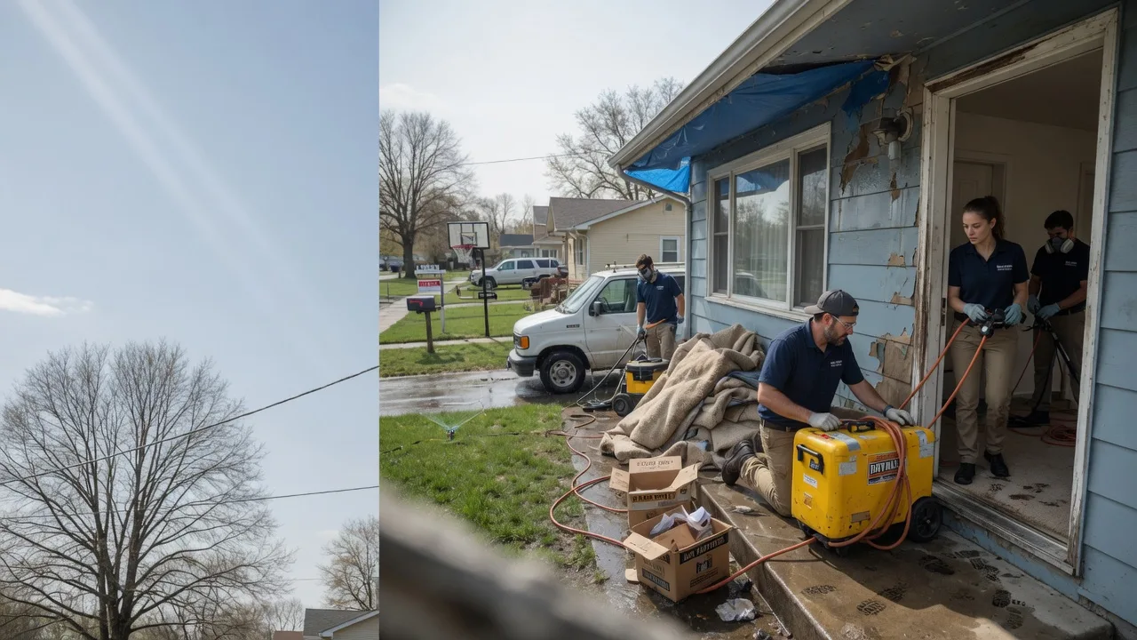 Basement Flood Cleanup in Ackerly, TX near me